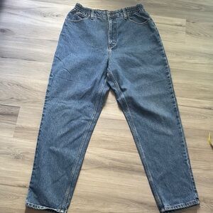 L.L. Bean Blue Straight Leg Jeans Classic Fit